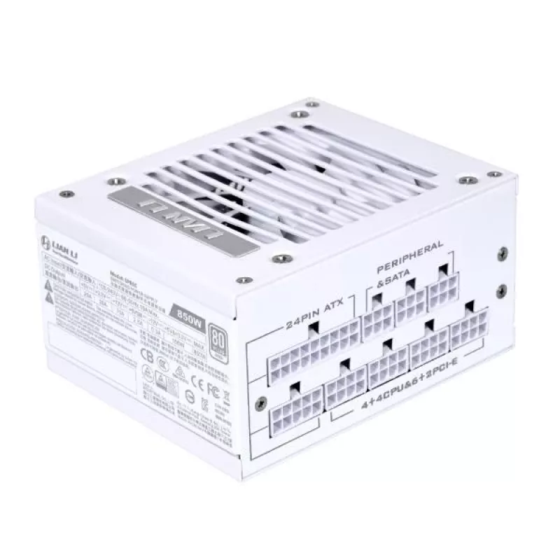 Toiteplokk Lian Li SP0850G.W 850 W SFX 80 PLUS Gold 20+4 pin ATX valge