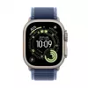 Apple Watch Ultra 3 GPS + Cellular 49mm Natural Titanium korpus sinise/helesinise Trail Loop - S/M | Apple