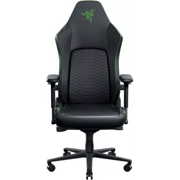 Razer Ergonomic mänguritool with Breathable Comfort | Iskur V2 NewGen | Must/Green