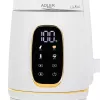 Elektriline veekeetja Adler AD 1305WG — 1,7 l, 2200 W, klaas/plast, valge/kuldne/läbipaistev