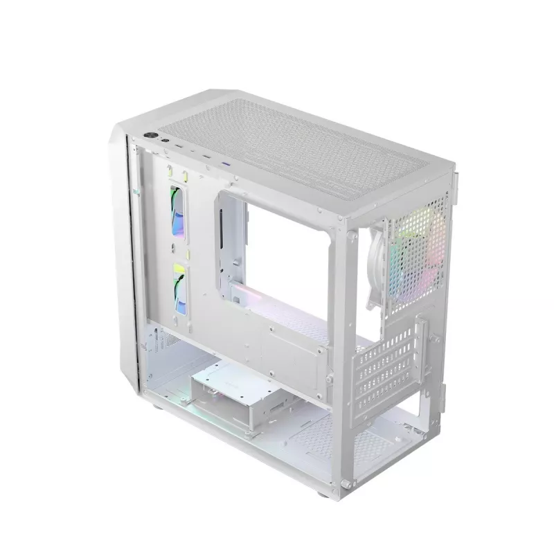 Logic PORTOS ARGB MINI USB 3.0 korpus valge