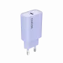 Seinalaadija CANYON OnCharge 30CL, 30 W USB-C PD, 1x PD-väljund, EL-pistik, lilla
