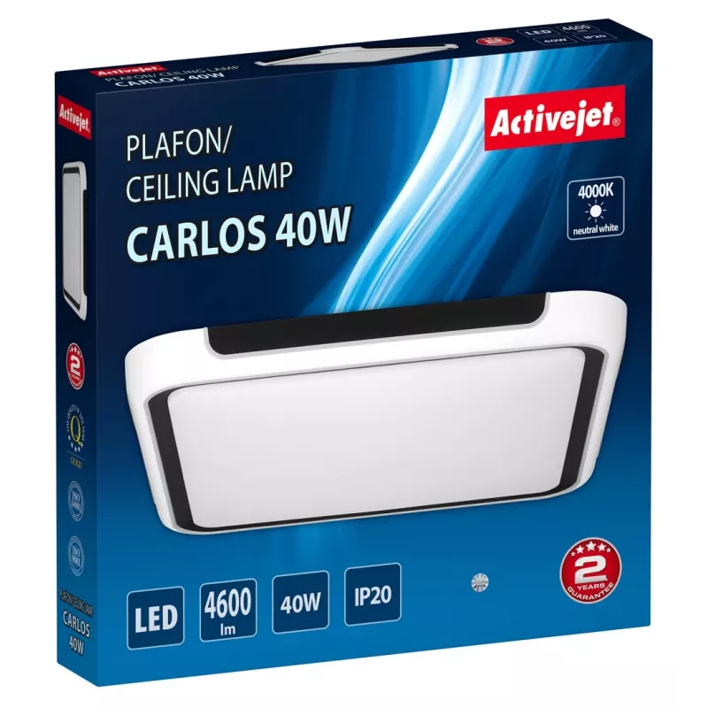 Activejet LED laevalgusti AJE-CARLOS 40W