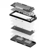Akko Monsgeek M1 V5 ISO Barebone komplekt - Moonlight Valge