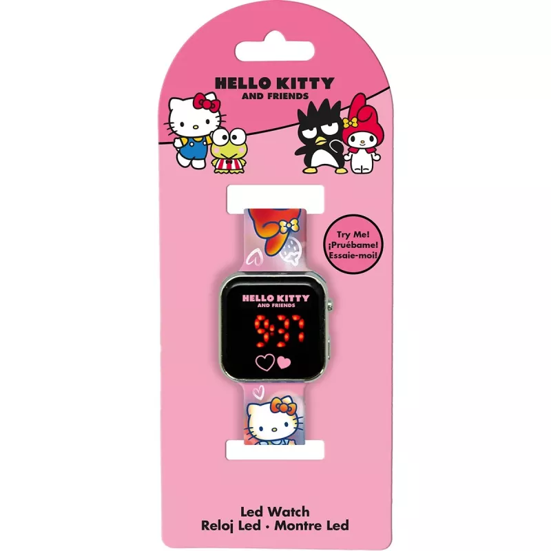 Kids Euroswani lastekell Hello Kitty HK50151 LED-ekraaniga