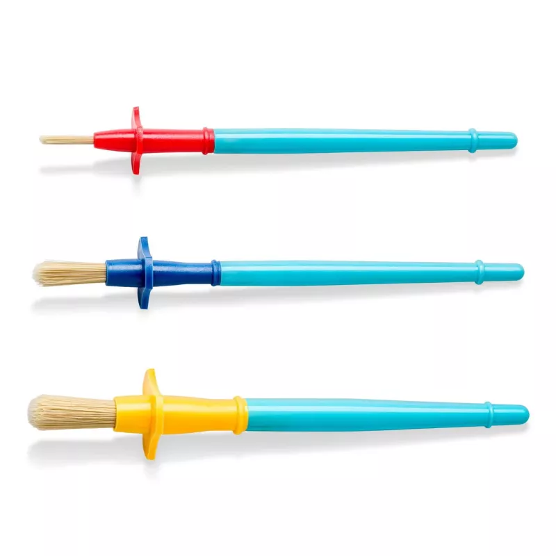 Pintslikomplekt Staedtler 98940-SBK3 — ümmargused sünteetilised harjased, 3 tk pakendis