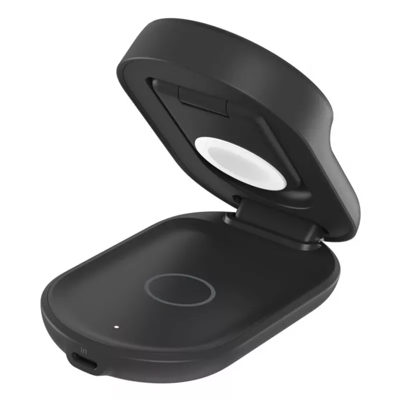 Siselaadija Belkin UltraCharge 25W Qi2 3in1 Magnetlaadija EU Must Ümmargune