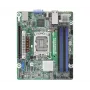 ASRock EC266D4ID-2T/X550 emaplaat Intel C266 LGA 1700 mini ITX