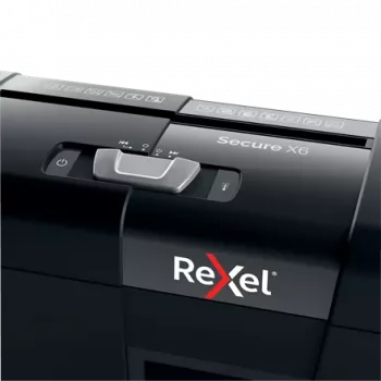 Rexel Secure X6 ristlõikega paberipurustaja P4, ristlõikamine, 4 x 40 mm, 10 L, 100 lehte, 68 dB, 6 lehte