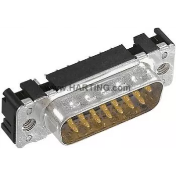 Harting 09 65 161 7712 D-SUB klemmliist 180 ° kontaktide arv: 9 jootmine 1 tk (09 65 161 7712)