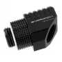 Barrow adapter 45° pöörlev G1/4 emane G1/4 emasele, mudel FBFTWT45-V2 B, must