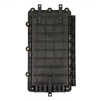 Väline fiiberoptiline ühenduskarp Extralink Jerry 2 kassetti 24-kiuline, ABS/PVC korpus, must