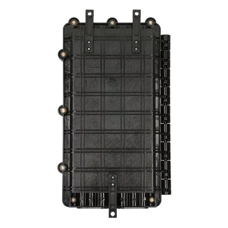 Väline fiiberoptiline ühenduskarp Extralink Jerry 2 kassetti 24-kiuline, ABS/PVC korpus, must