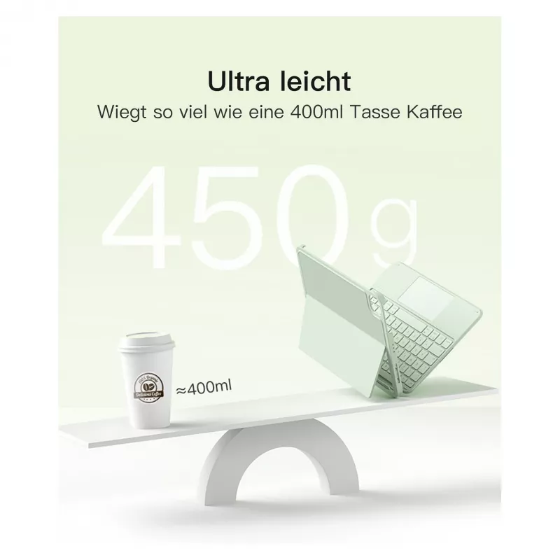 Seljakott Inateck KB04122_GREEN — kompaktne sülearvuti ja tarvikute kott, veekindel kangas, roheline