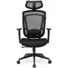 Kontoritool Sharkoon OfficePal C10 — must, ergonoomiline disain, reguleeritav kõrgus
