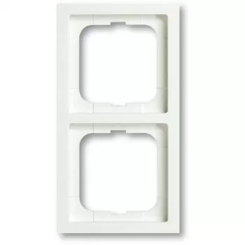 Seinalüliti kateplaat Busch-Jaeger 1722-884K valge termoplast 80×151 mm kruvivaba