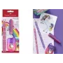 Kirjutuskomplekt Faber-Castell Ükssarvik Roosa — mudel 111518, erinevad pliiatsid ja tarvikud