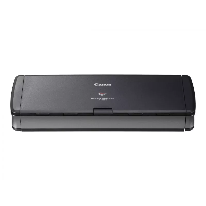 Canon imageFORMULA P-215II kaasaskantav kahepoolne dokumendiskanner, 216 x 1000 mm, 600 x 600 DPI, 24 bit, lehtskanner, must, hall, CMOS CIS
