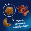 Kuiv kassimaius Felix Crispies veise ja kana 45 g — lihane krõmpsuv suupiste täiskasvanud kassidele, 31,5% valku, 15,5% rasva