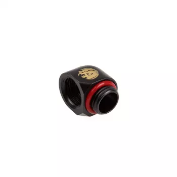 BitsPower nurkadapter 1/4 tolli BSPP emane 1/4 tolli BSPP keermele — süsinikmust (BP-CBWP-C39)