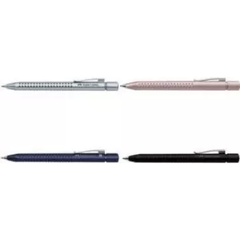 Pastapliiats Faber‑Castell 144162 — klambrega sissetõmmatav, sinine tint, roosa korpus, Extra Bold ots, 1 tk