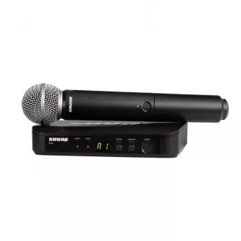 BLX24E/SM58-H8E - juhtmeta süsteem SM58 mikrofoniga (518-542 MHz)