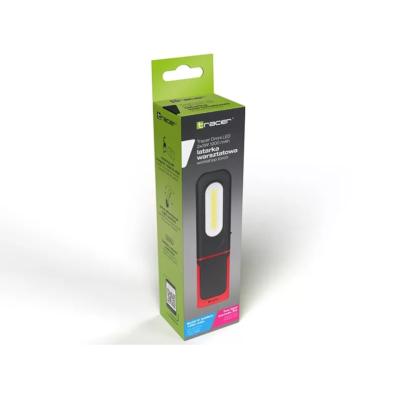 Töökoja taskulamp OMNI LED 2x3W 1200m