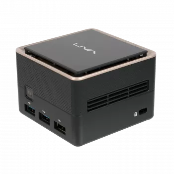 EliteGroup Mini Paljas PC LIVA Q3 Plus R1505G AMD Ryzen Embedded - Õhuke klient - 3,3 GHz