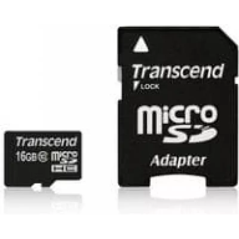 Välkmälu Transcend 16GB MicroSDHC UHS-I TS16GUSDU1