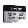 Flash Memory Lexar 512GB UHS-I microSDXC SILVER PLUS