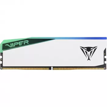 DIMM 48 GB DDR5-6000 (2x 24 GB) kahekomplekt, mälu, valge, PVER548G60C42KW, Viper Elite 5 RGB, INTEL XMP, AMD EXPO