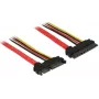 SATA-kaabel DeLOCK 83802 0,1 m Mitmevärviline
