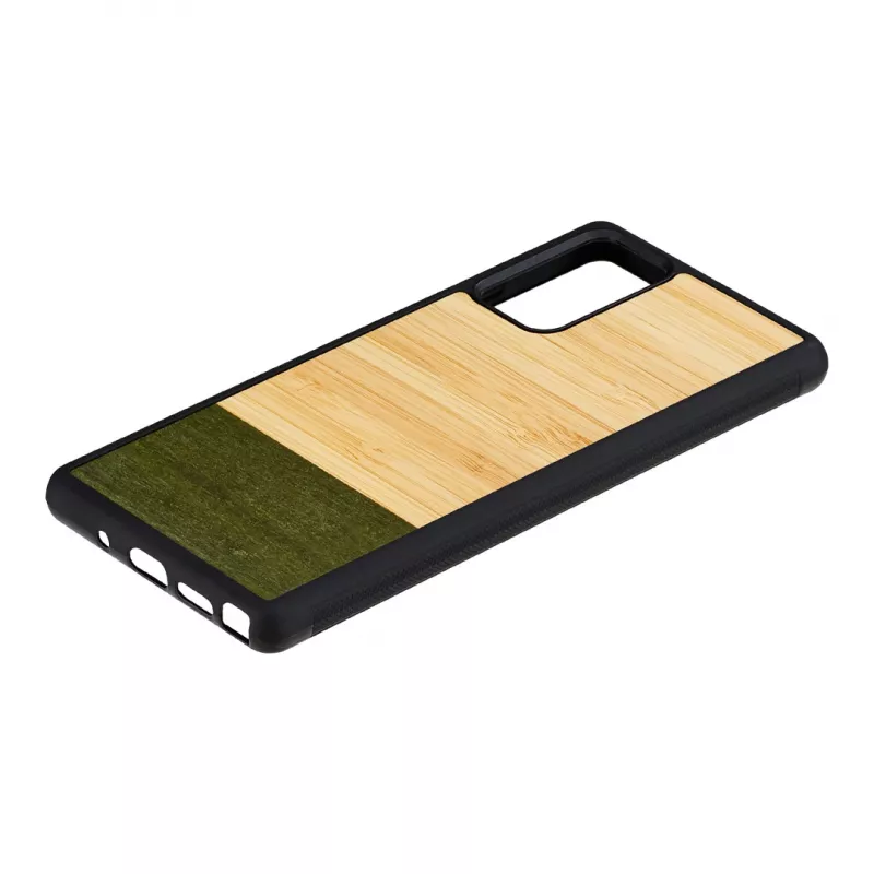 Kaitsev telefoniümbris Man and Wood Galaxy Note 20 — bambusmets must