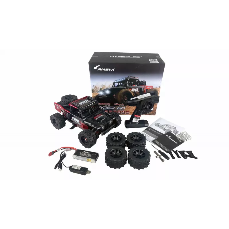 Amewi Hyper Go kaugjuhitav RC mudel Truggy elektrimootor 1:14 (22658)