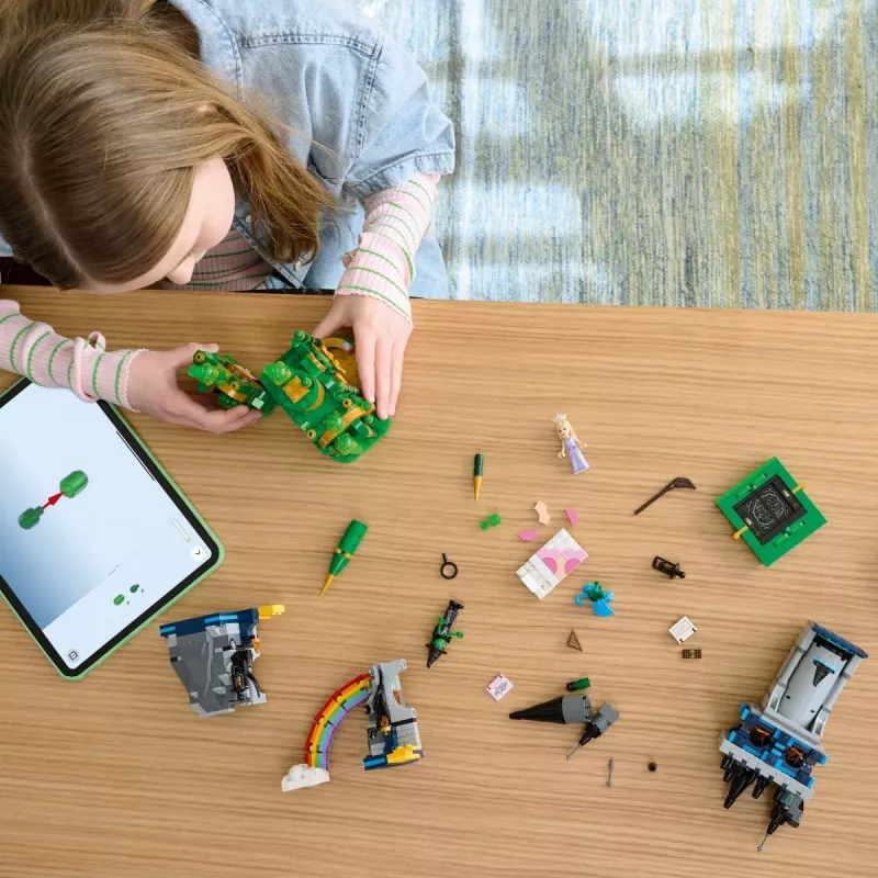 LEGO ehituskomplekt Wicked 75689 — Smaragdlinna ja Kiamo Ko lossi mängukomplekt