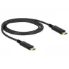 DeLOCK 85531 USB-kaabel USB 3.2 Gen 2 1 m USB C Must