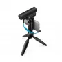 Sennheiser MKE 400 Mobile Kit - kondensaatoriga, superkardioidmikrofon madalpääsfiltri ja Manfrotto statiivi komplektiga
