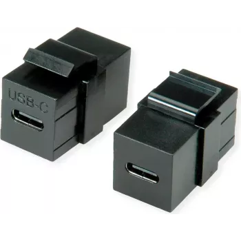 VALUE USB Type C Keystone-moodul, must (25.99.8210)