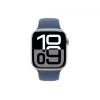 Apple Watch S10 Alumiinium Cellular 42mm Hõbedane (Spordirihm Denim) S/M