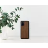 Nutitelefoni kaitseümbris mehele ja puidust Samsung Galaxy S20+ jaoks — Koala Must