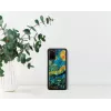 Kaitsev telefoniümbris iKins Samsung Galaxy S20+ jaoks — täheöö must