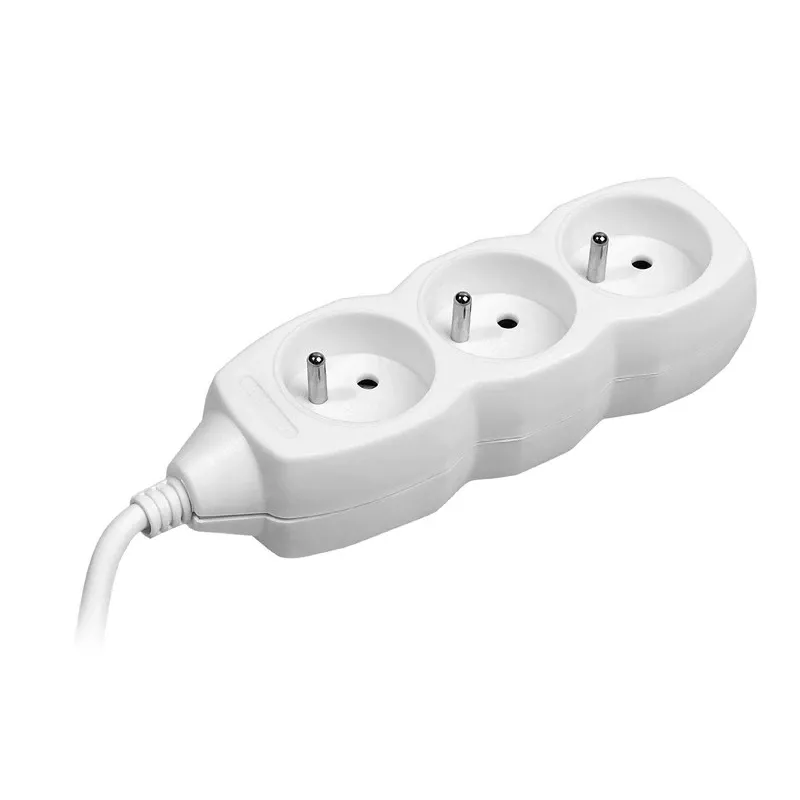 Tracer PowerCord pikendusjuhe, 3 pistikupesa, 3 m, valge