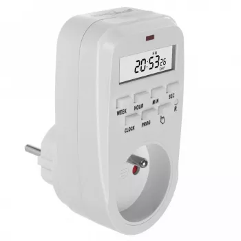 Digitaalne taimerlüliti GreenBlue GB362 — programmeeritav taimer elektriseadmetele, mudel GB362