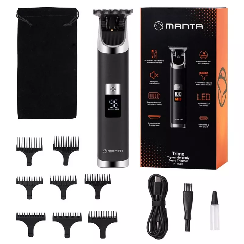 Manta HT-02BK Trimo habemetrimmer, must