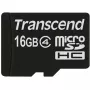 Transcend - Mälu kaart - 16GB - Class 4 - microSDHC (TS16GUSDC4)