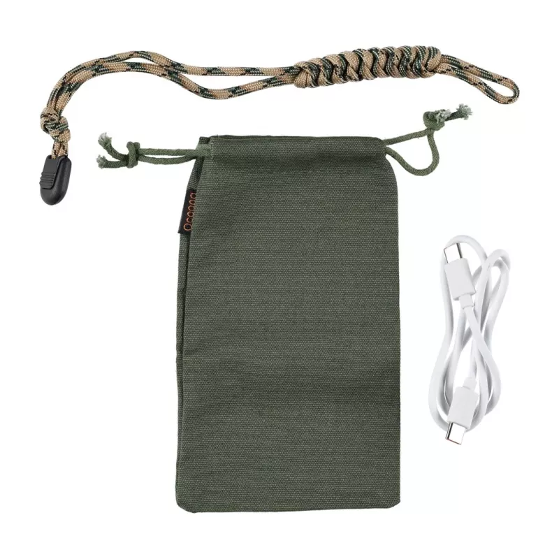 Elektrikeris Ocoopa UT3201 Camouflage — kaasaskantav keraamiline ruumisoojendus integreeritud 10 000 mAh akupangaga ja kuni 18tunnise tööajaga