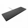 Klaviatuur CHERRY AK-C8112 Medical USB QWERTZ saksa must valge täissuuruses