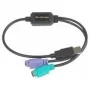 Datalogic ADP-203 Wedge USB-adapter - 0,5 m - 2x 6-p Mini-DIN - USB A - Must (90ACC1903)