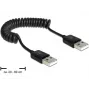 USB-kaabel DeLOCK 83239 USB 2.0 0,6 m must
