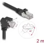 DeLOCK võrgukaabel Must 2 m Cat6 S/FTP RJ-45
